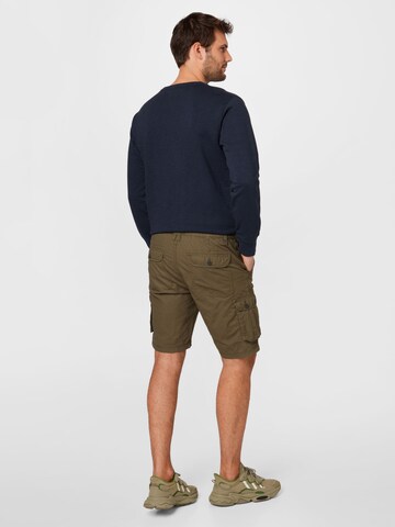 Regular Pantalon cargo Jack's en vert