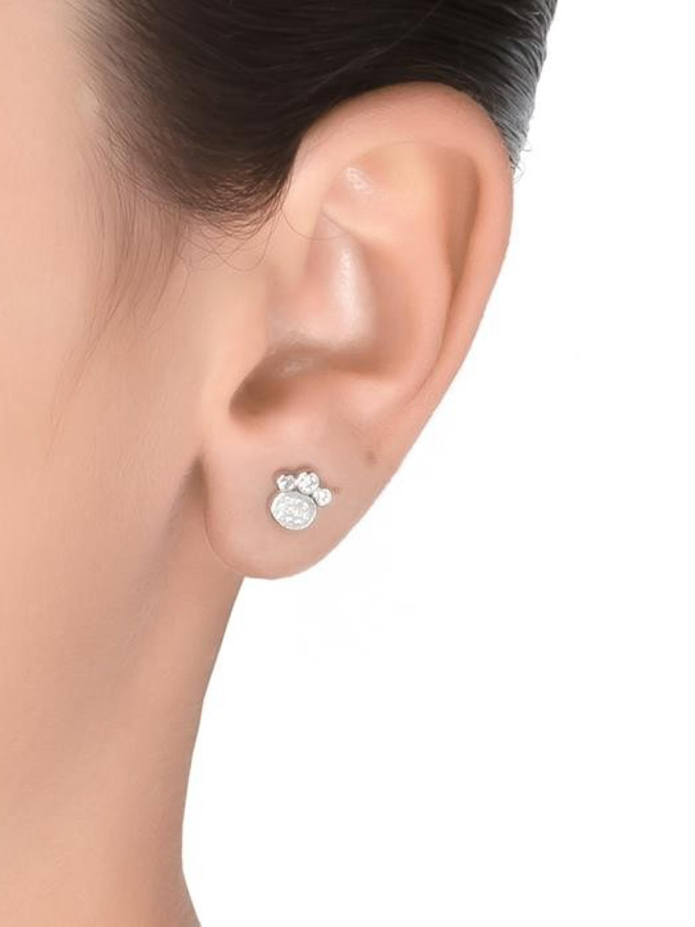 Luxenter Øreringe 'Lealtad' i sølv: forside