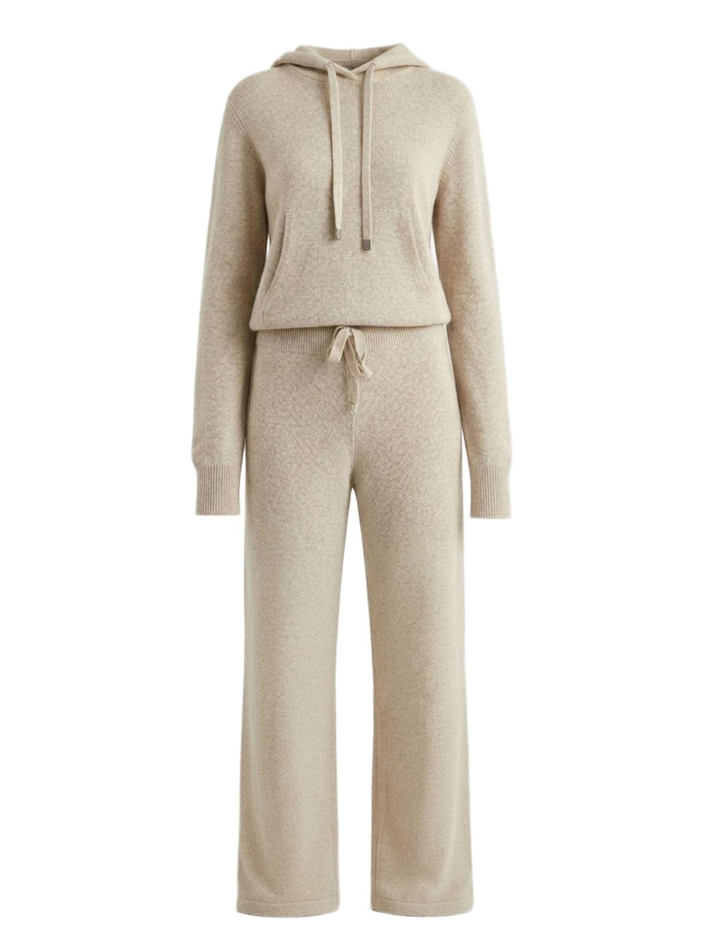 Il Lanificio - Ropa para correr en beige: frente