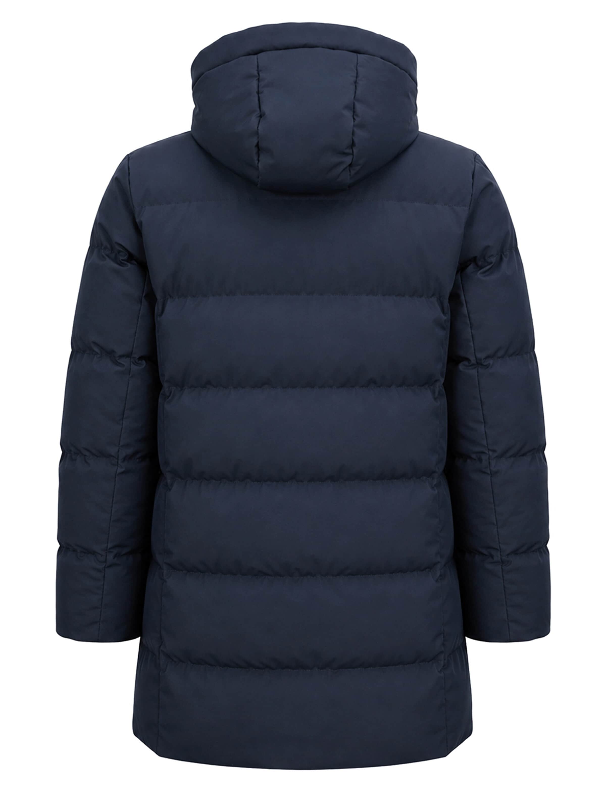 ALLTHEMEN Winterjas 'Lichtnaht' in Blauw