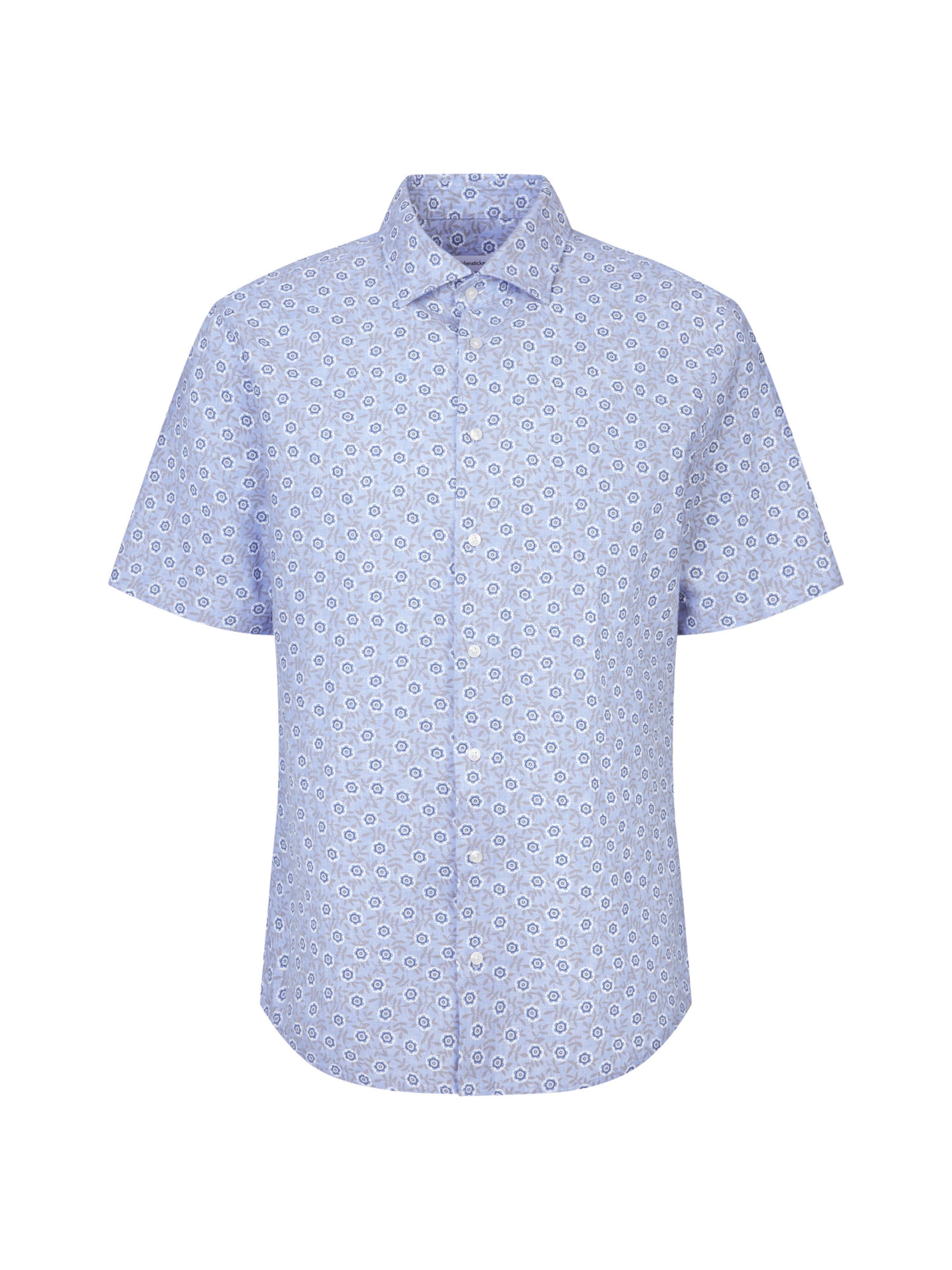 SEIDENSTICKER Regular fit Button Up Shirt in Blue: front