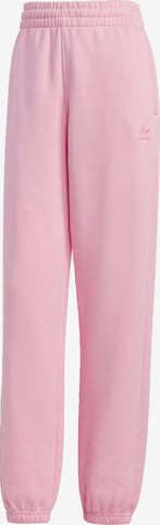 Pantalon 'Essentials Fleece' ADIDAS ORIGINALS en rose : devant