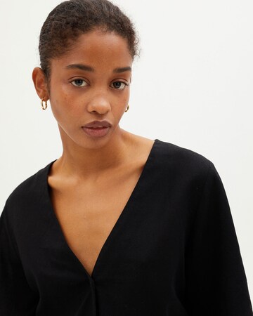 Thinking MU Blouse 'Libelula' in Zwart