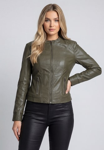 Veste mi-saison MAIRE en vert : devant