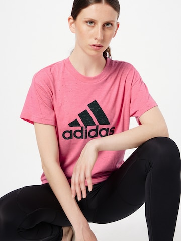 ADIDAS PERFORMANCE Funktionsshirt 'Future Icons Winners 3.0' in Pink