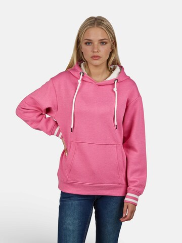 Sweat-shirt 'ÜLKEN' salzhaut en rose : devant