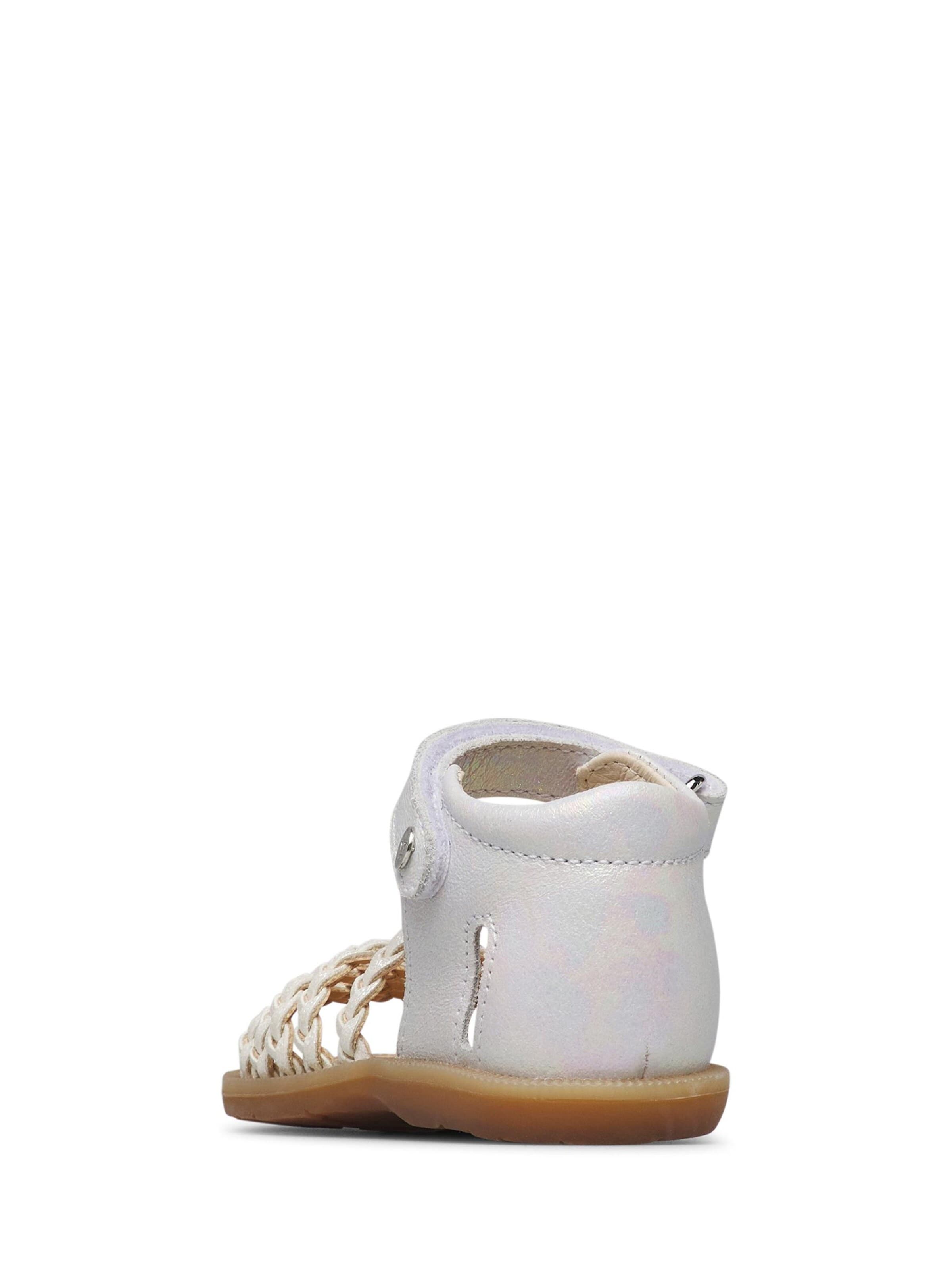 NATURINO Sandal 'RUBINO' in White