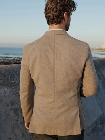 Next Slim Fit Forretningsjakke 'Nova Fides' i grå