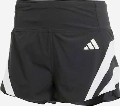 ADIDAS PERFORMANCE Sportske hlače 'ADIZERO' u crna / bijela, Pregled proizvoda