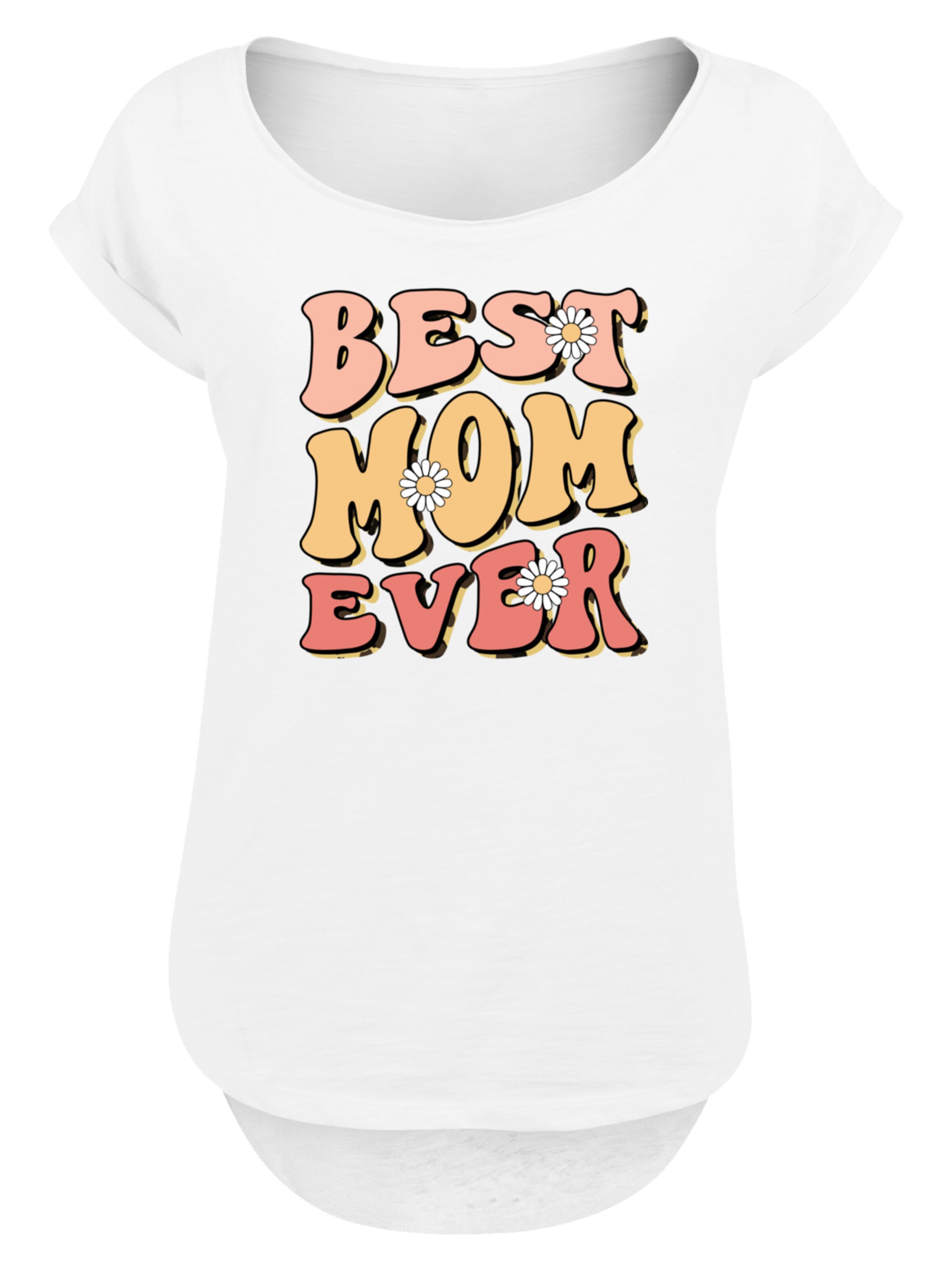 F4NT4STIC Shirt in Wit: voorkant