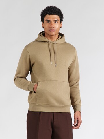 SELECTED Sweatshirt 'SLHZDAN' in Grijs: voorkant