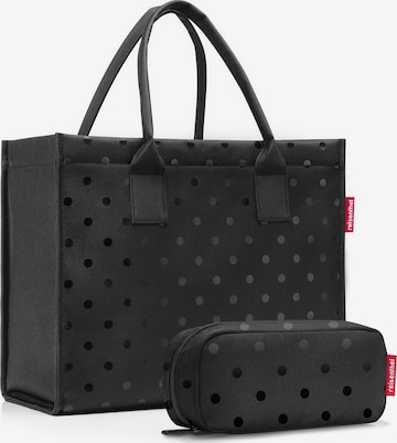 Shopper di REISENTHEL in nero: frontale