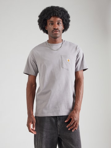 T-Shirt Carhartt WIP en gris : devant