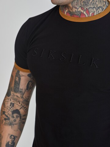 SikSilk Shirt in Black