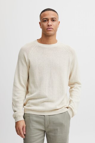 !Solid Sweater 'Sdfabio' in Beige: front