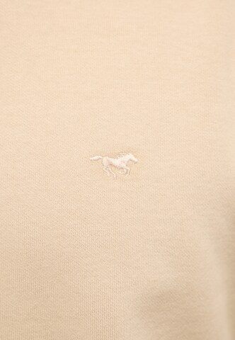 MUSTANG Sweatshirt 'Style Clio' in Beige
