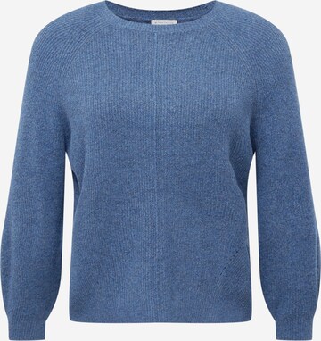 Tom Tailor Women + Sweater in Blue: front