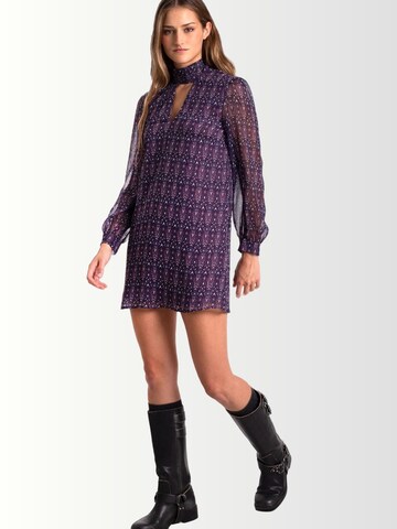 THE-ARE - Vestido em roxo: frente