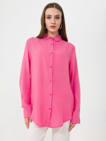 Camicia da donna di Daniel Hills in rosa: frontale