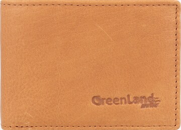 Greenland Nature Wallet 'Schulmeister' in Brown: front