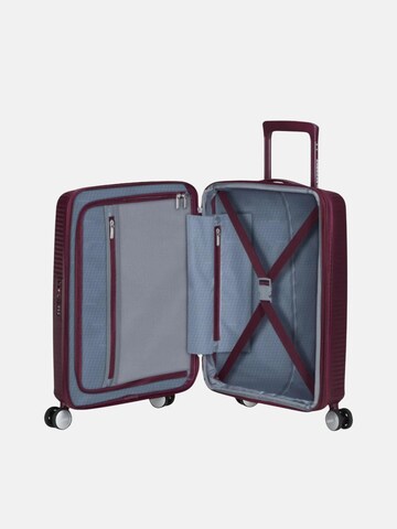 American Tourister Trolley 'SOUNDBOX SPINNER 55/20 TSA EXP' in Rood