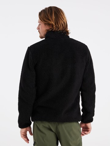 PROTEST Fleecejacke 'PRTTAVE' in Schwarz