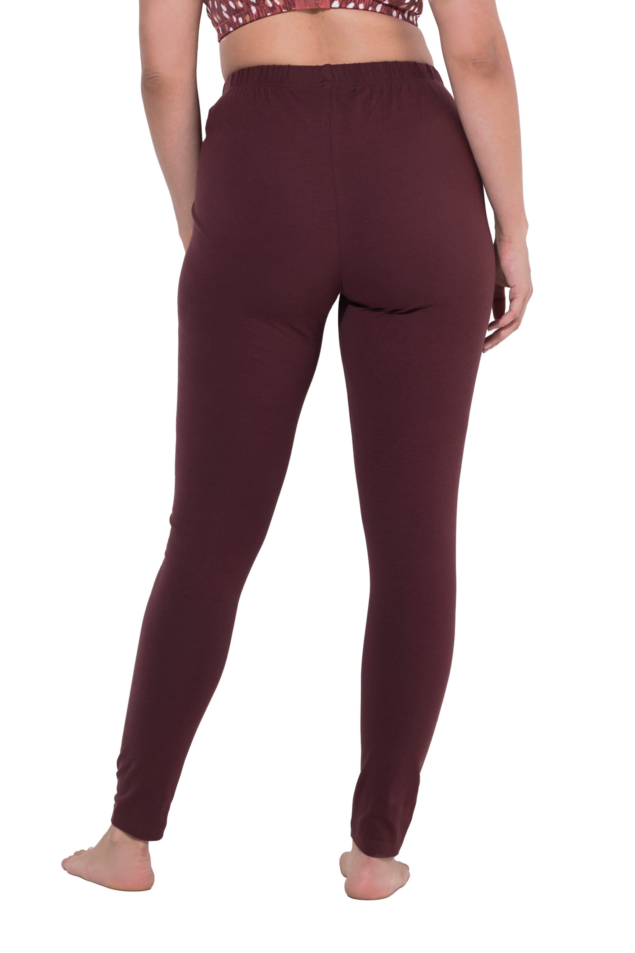 Ulla Popken Skinny Leggings in Brown