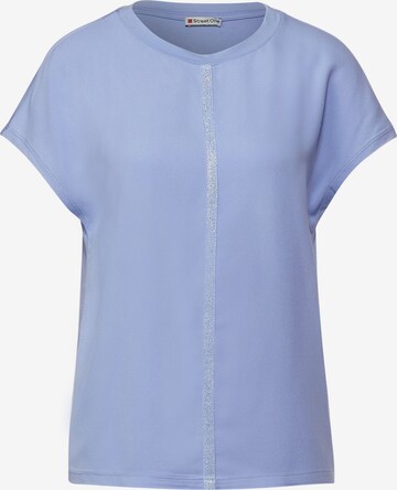 STREET ONE Shirt in Blauw: voorkant