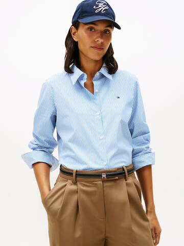 TOMMY HILFIGER Bluse in Blau: Vorderseite