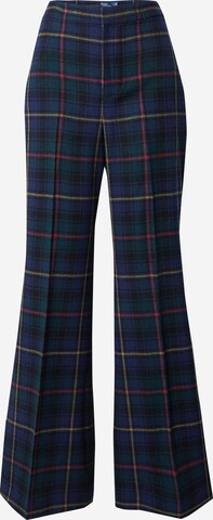 évasé Pantalon à plis Polo Ralph Lauren en mélange de couleurs : devant