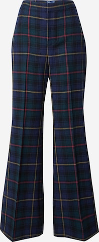 Polo Ralph Lauren Расклешенный Плиссированные брюки в Смешанный: спереди