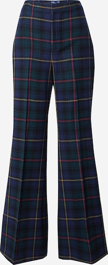 Polo Ralph Lauren Pantalon à plis en bleu / jaune / émeraude / rouge, Vue avec produit