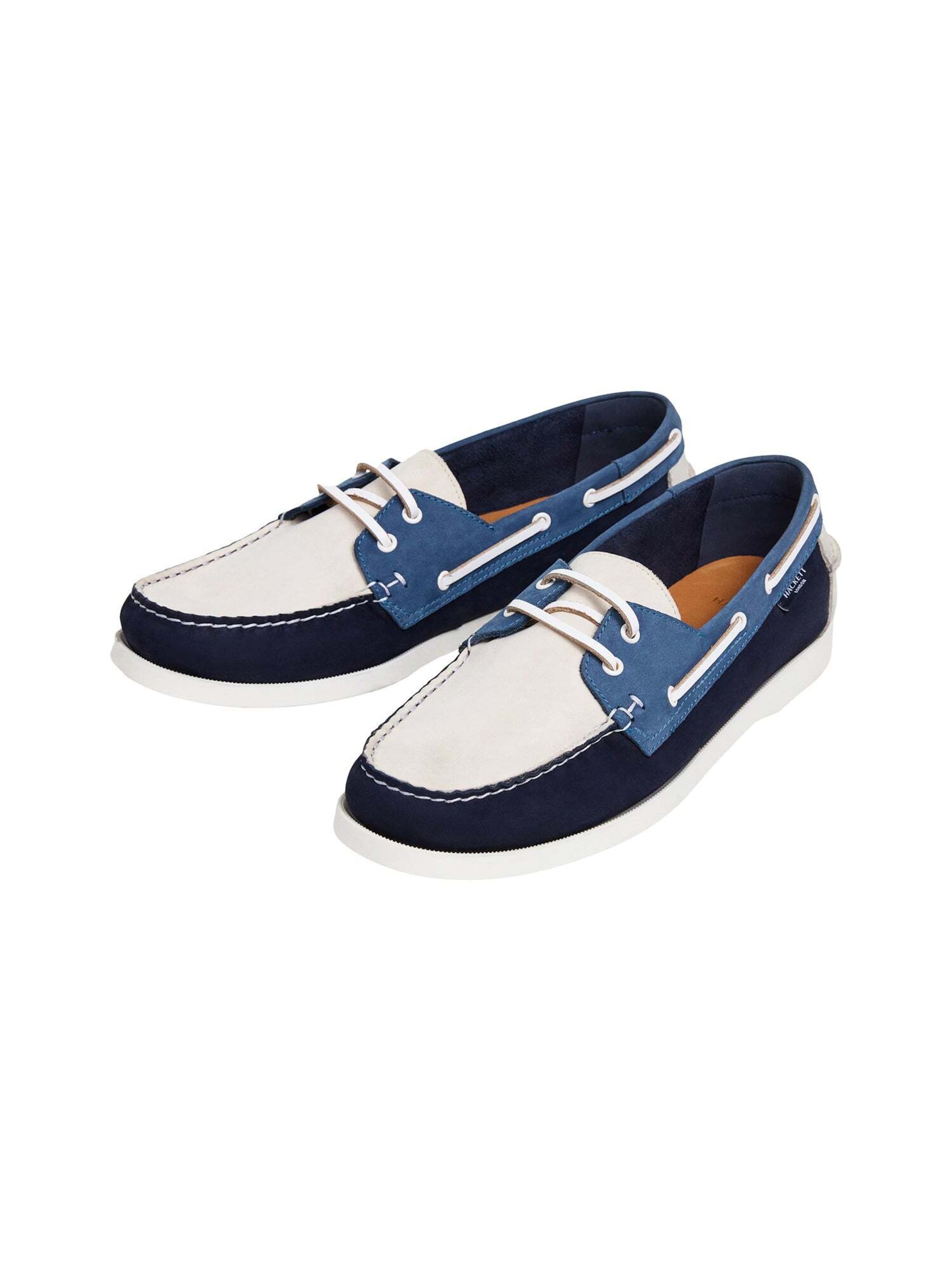 Hackett London Mocassins in Blauw