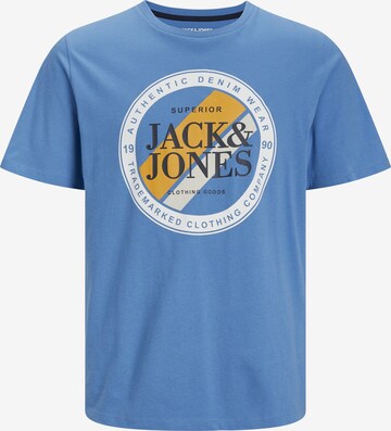 JACK & JONES T-Shirt 'LOOF' in Blau