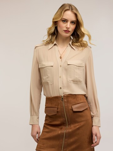 MOTIVI Bluse‌‌‌‌‌‌ in Beige