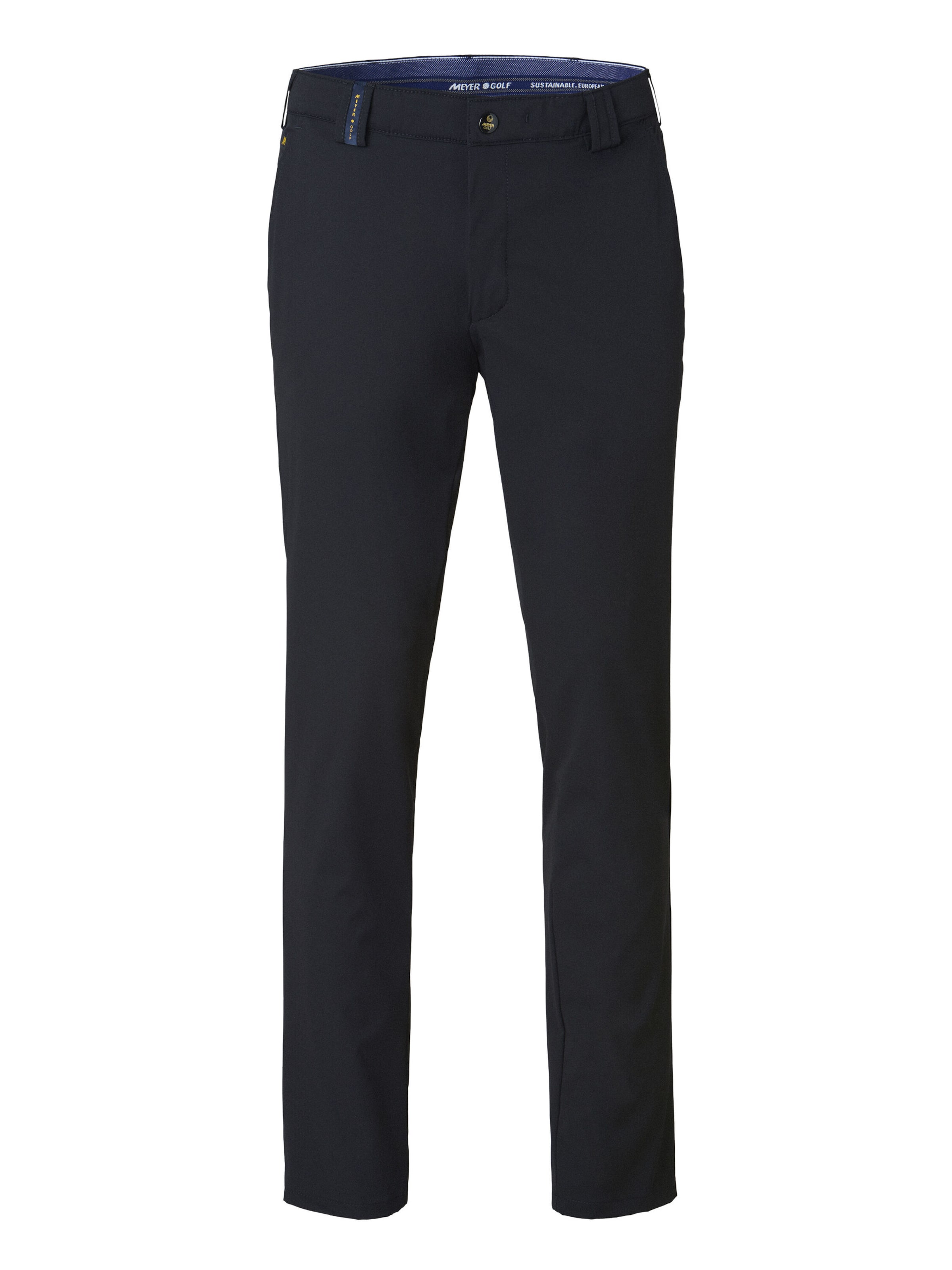 Regular Pantalon chino 'Oakmont 2-8626' MEYER en noir : devant