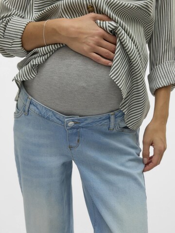 Effilé Jean Vero Moda Maternity en bleu