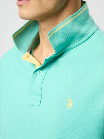 U.S. POLO ASSN. Regular fit Shirt 'Noah' in Blauw