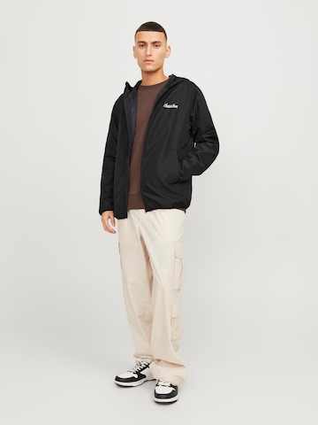 JACK & JONES Between-Season Jacket 'Oliver' in Black