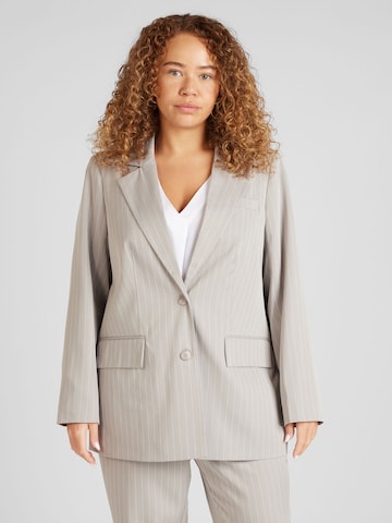 Vero Moda Curve Blazer 'WENDY' in Grau: predná strana