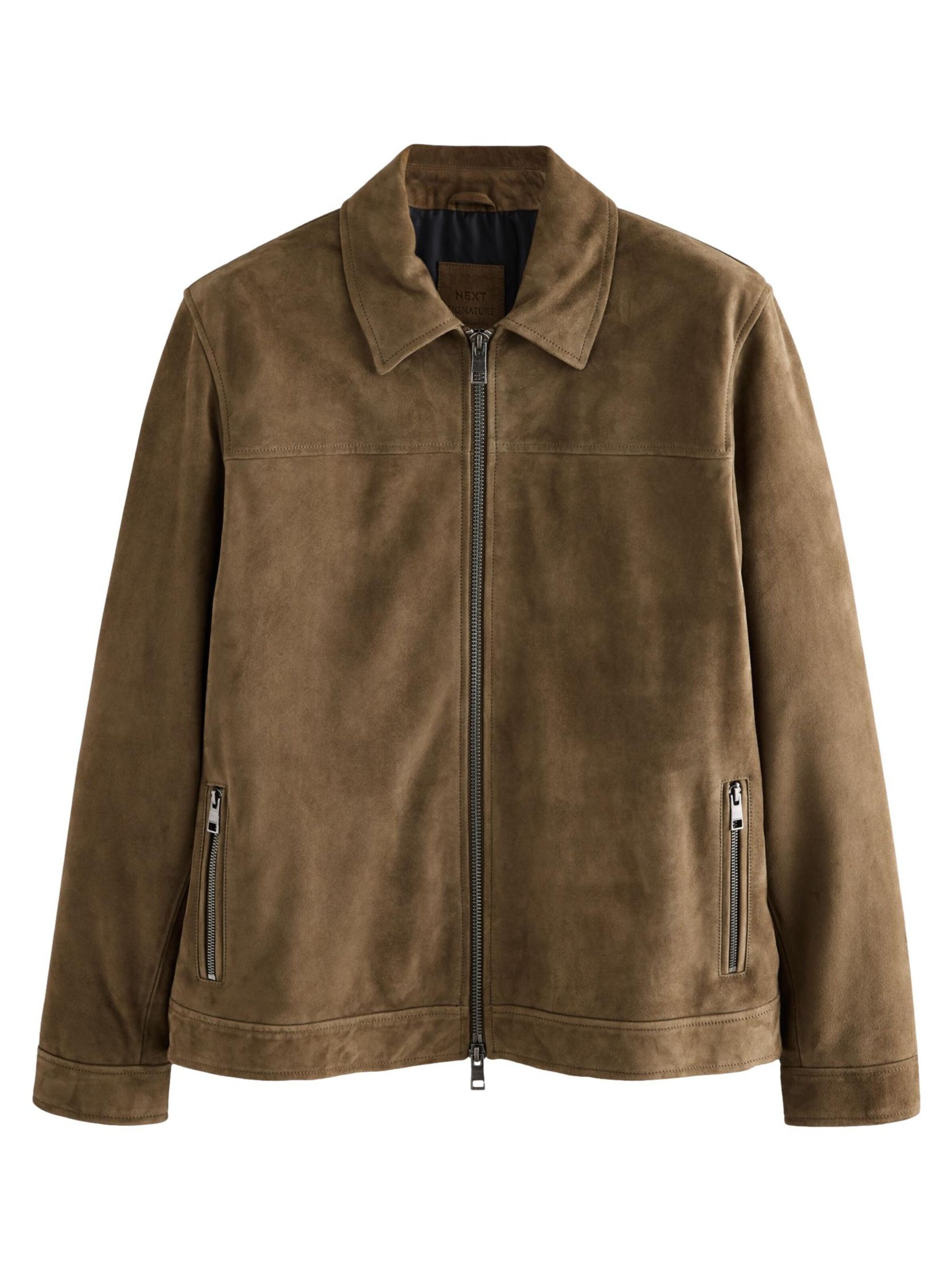 Next Tussenjas in Bruin: voorkant