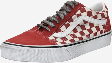 VANS Sneakers low 'OLD SKOOL' i rød: forside