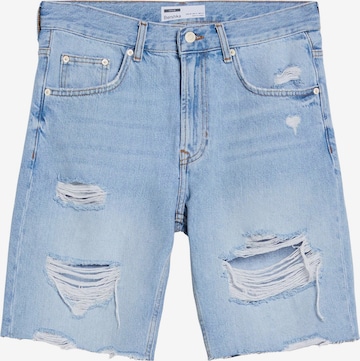 Bershka Shorts in Blau: predná strana