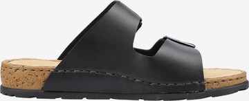 Rieker Mules in Black