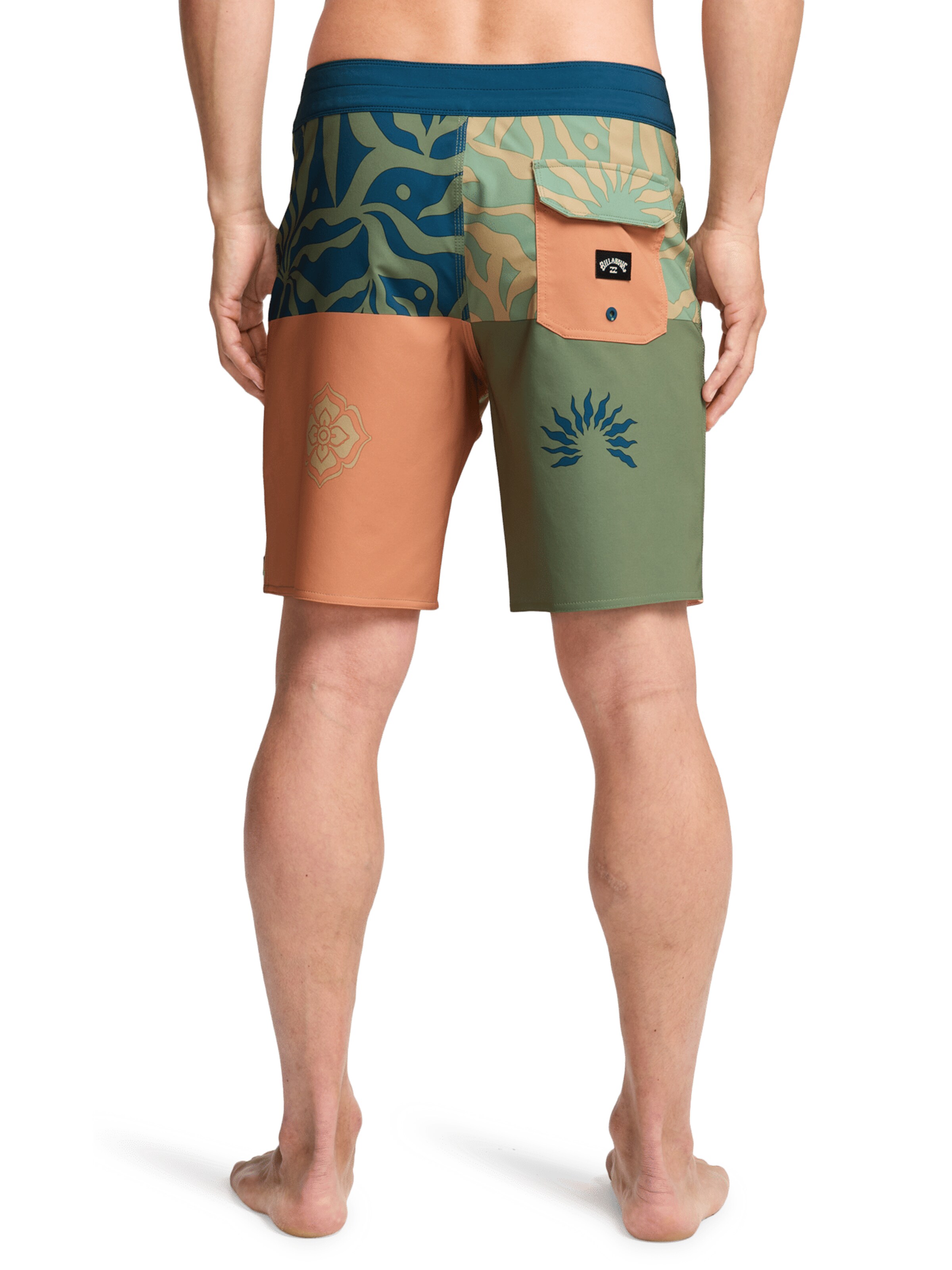 BILLABONG Swimming Trunks 'Reflection Pro' in Green