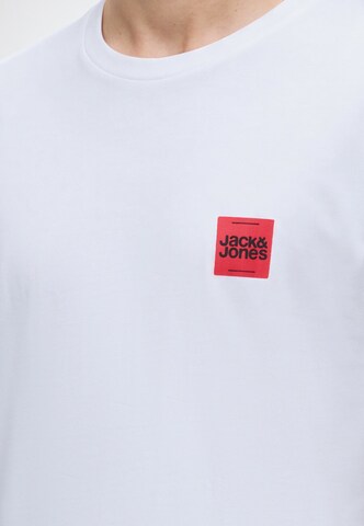 JACK & JONES T-Shirt 'JWHBRANDY' in Weiß