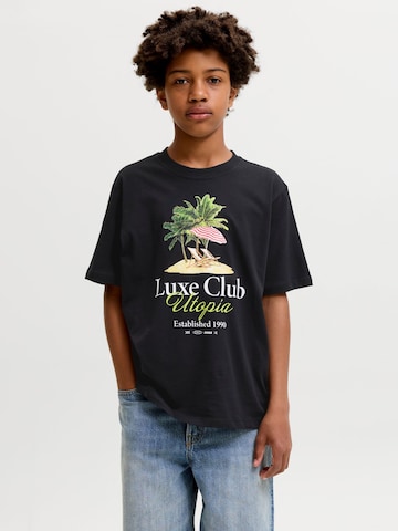 T-Shirt Jack & Jones Junior en noir : devant