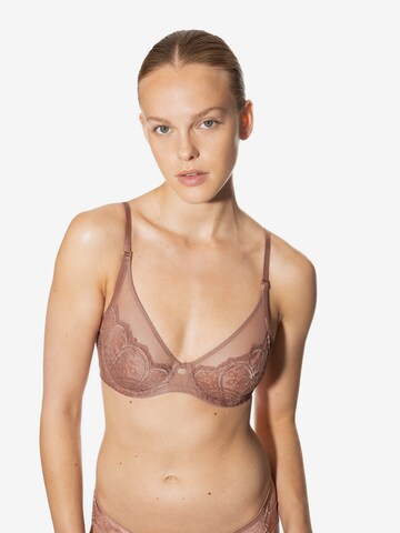 Soutien-gorge 'Stunning' Mey en beige : devant