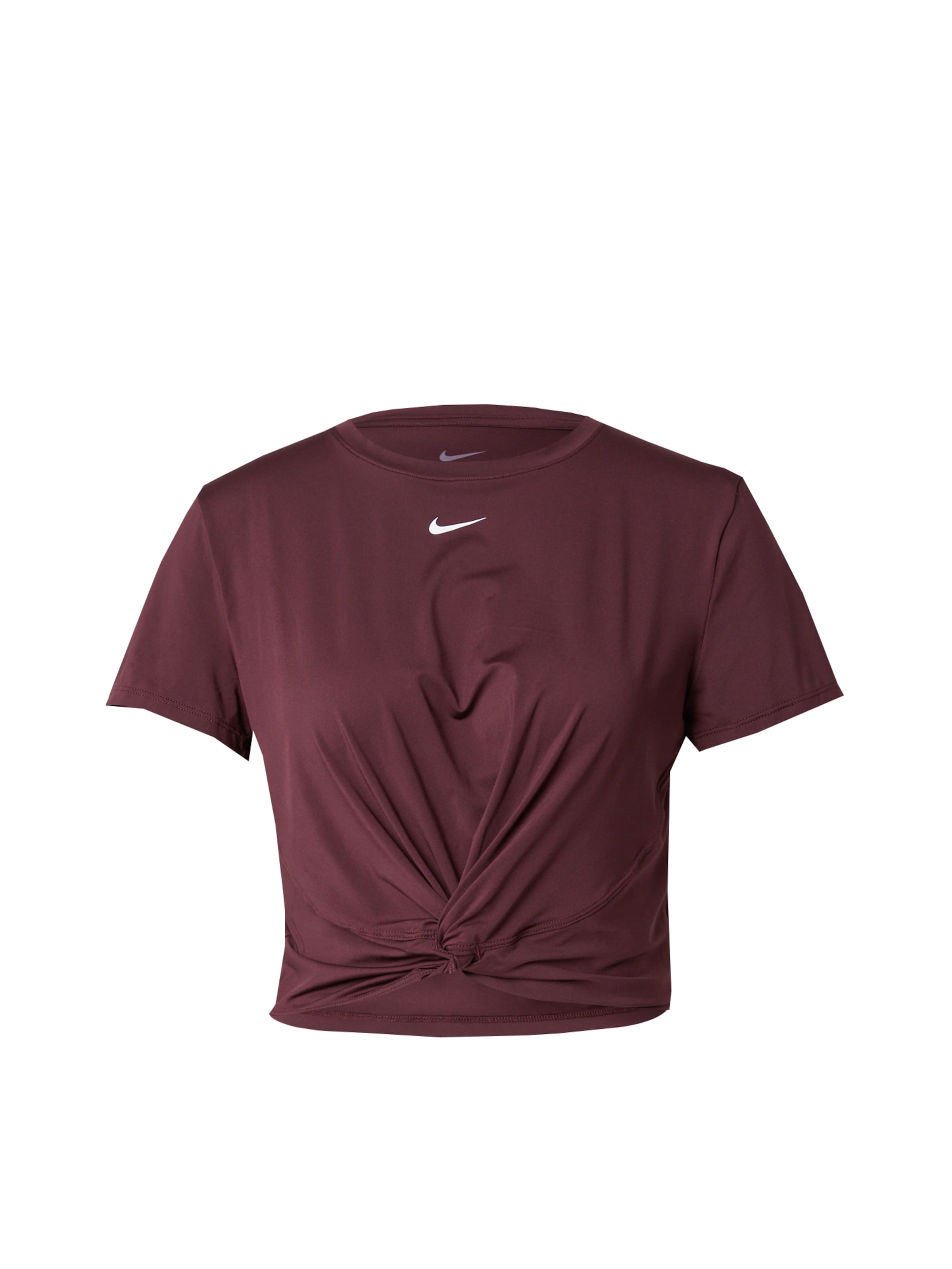 NIKE Funkcionális felső 'ONE CLSC' - piros: elől