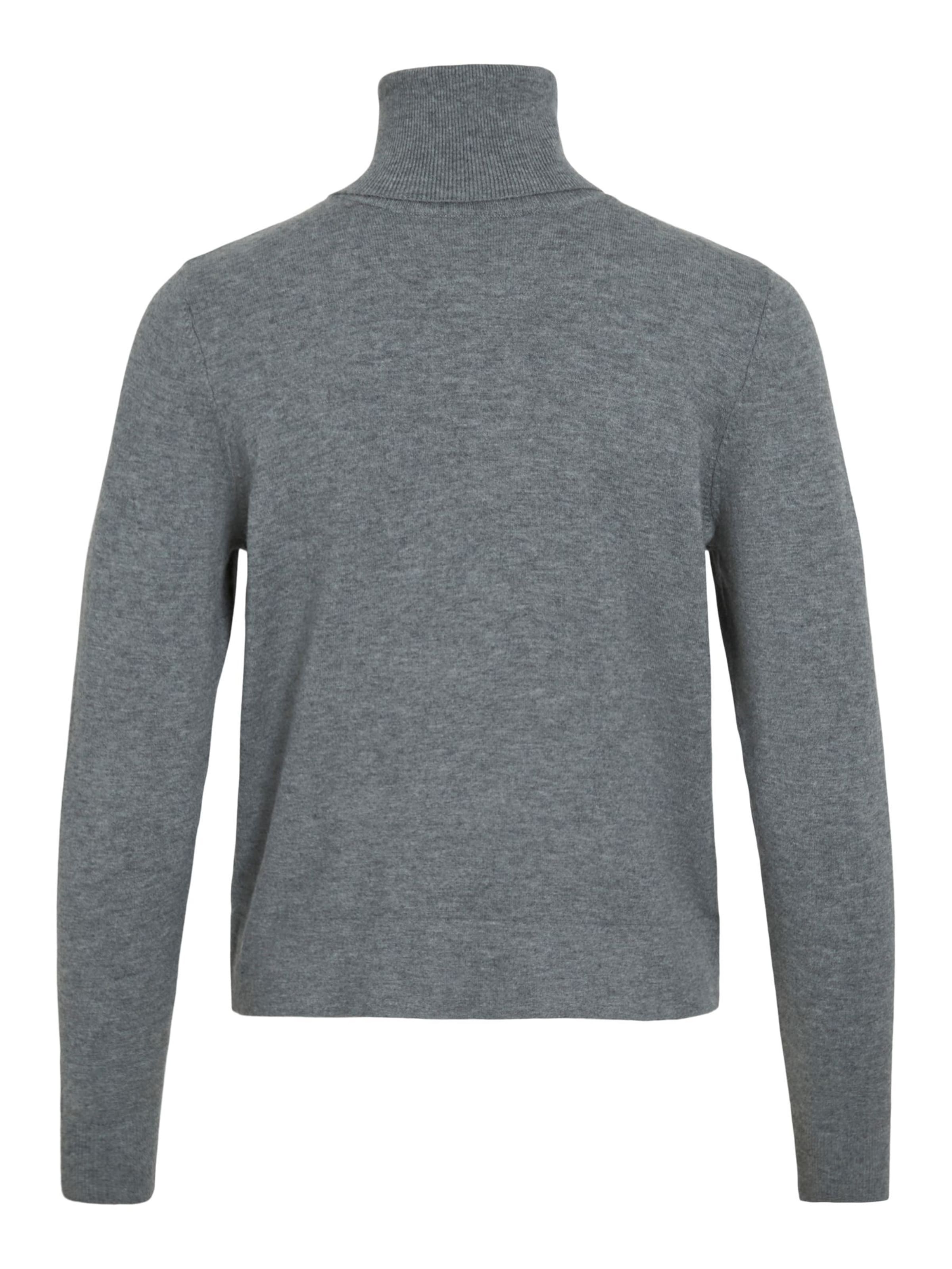 VILA Sweater in Grey